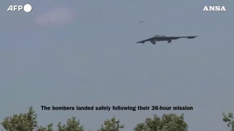 NOTIZIE DAL MONDO Usa,i bombardieri B-2 attivi nell'operazione in Iran rientrano alla base di Whiteman(Missouri),le immagini diffuse ieri dallo United States Strategic Command...lo stesso bombardiere detto da The Economist
