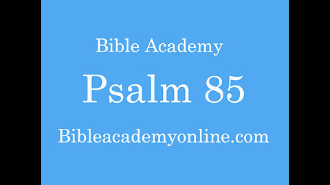 Psalm 85