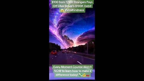 💖 Help an Uber Driver Pay Off $100k Debt! 💖 Tag 1000 to tip $100! PayItForward,