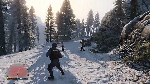 GTA5 Online Snowball Fight