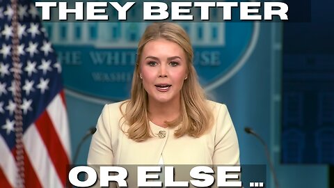 Trump's Press Secretary Issues A Clear And Direct Warning...