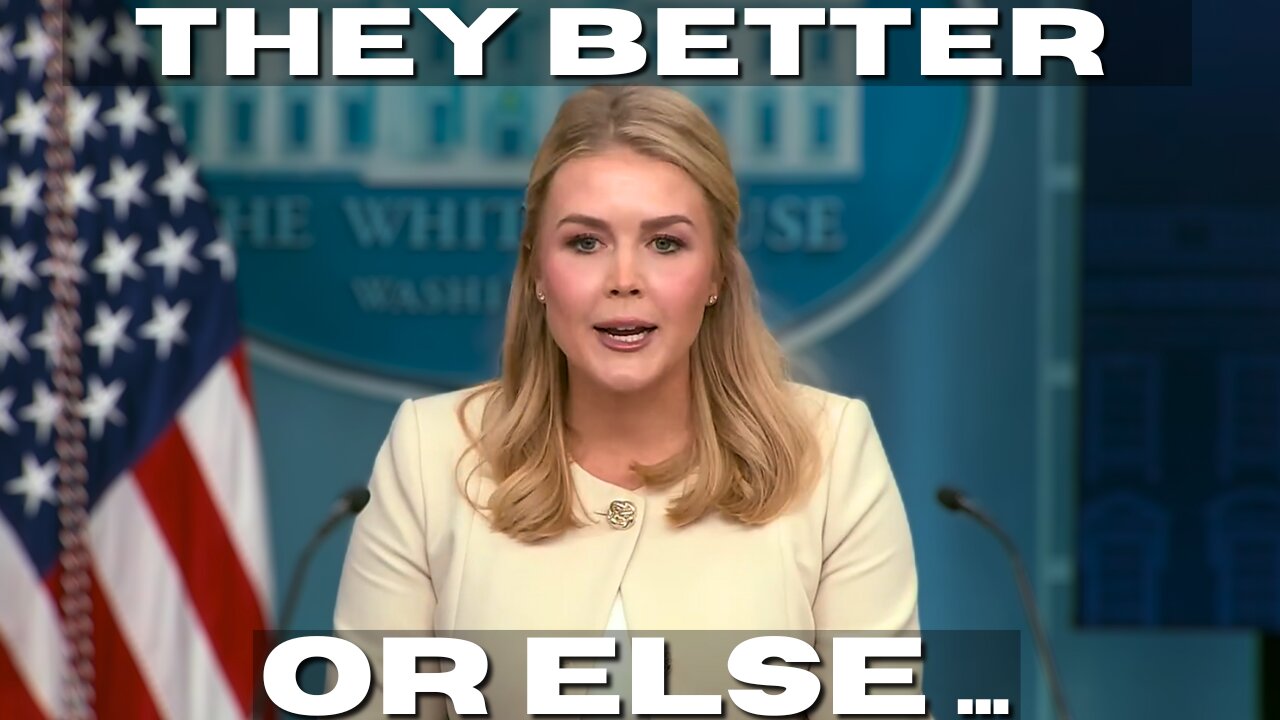 Trump's Press Secretary Issues A Clear And Direct Warning...