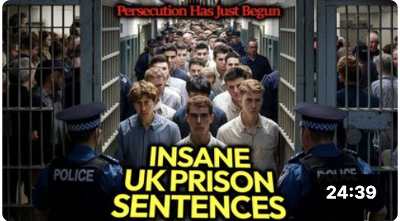 "UK Begins Mass Arrests and Incarceration for Disorder, Posts, Masks, Outrageous Sentences"
