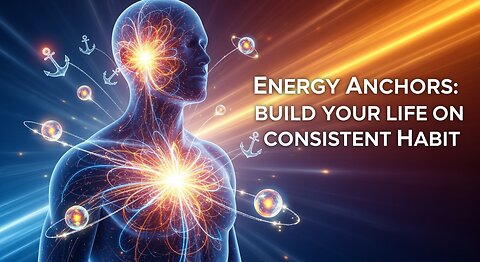 Energy Anchors: Build Your Life on Consistent Habits #consistenthabits #productivityhacks