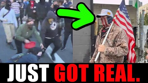 Patriots TAKE OVER Portland in counter to Antifa's street rule!!