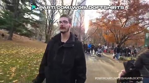 🛑 JOSH BLOCK WORLDOFTSHIRTS & TONY BAME TAKE A WALK THROUGH CENTRAL PARK IN NY CITY 12-6-25