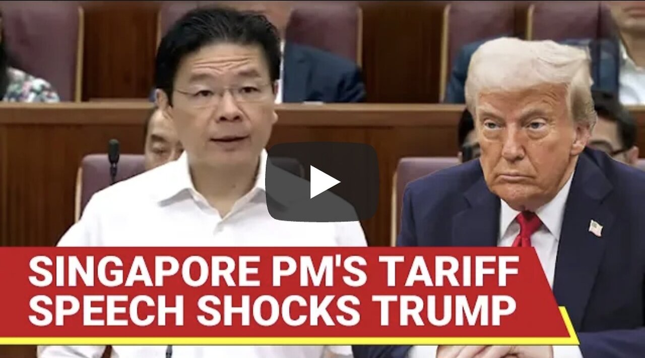 Singapore PM Wong ROARS At Trump Tariffs, Shockwaves In U.S. & Europe ; 'Not Scared Of...'