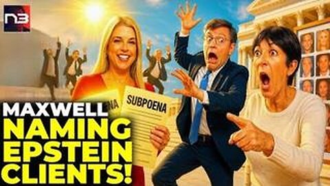 They're ALL Done! Maxwell Ready to NAME Every Epstein Client - Panic in DC EXPLODES!