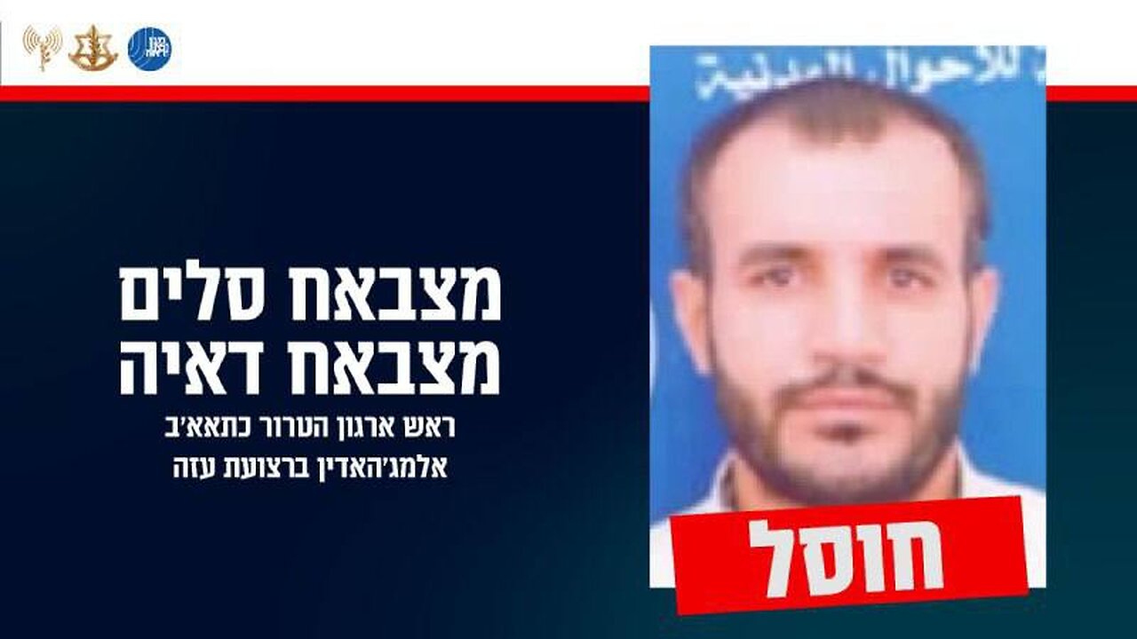The IDF and Shin Bet killed in the Gaza Strip the head of the terrorist organization