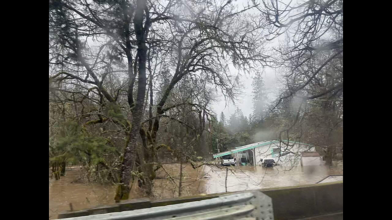 Home flooded during Southern Oregon storm