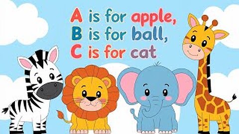 Learn ABC Song for Kids😊