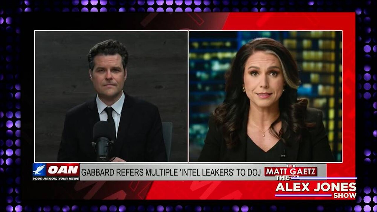 Tulsi Gabbard: Office Of DNI Probes 11 Deep State Intel Leaks Aimed At Subverting