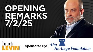 Mark's Opening Remarks - 7/2/25