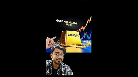 Gold just hit $3,000! 🤯 Will it reach $4,000? Quick take on gold's surge & what it means?