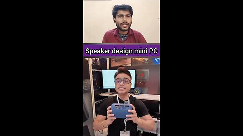 Speaker design mini PC