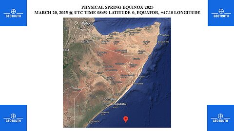 March 20 2025 is the Physical Spring Equinox