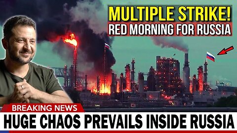 Russia’s War Machine COLLAPSES in FLAMES after Ukraine’s Surprise Multiple Strikes