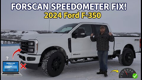 2024 F350 Speedo Correction