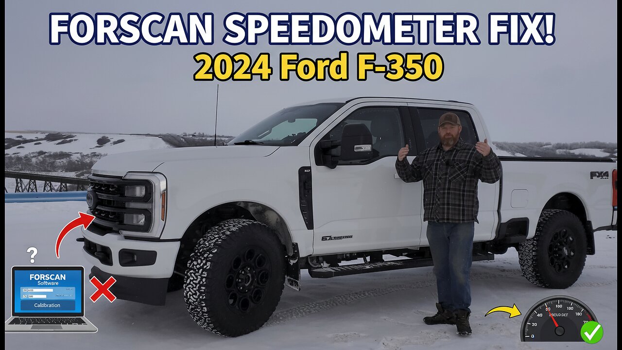 2024 F350 Speedo Correction
