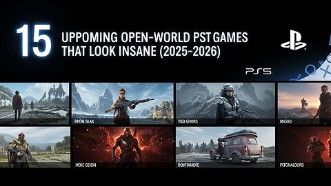 15 Upcoming OPEN-WORLD PS5 Games That Look INSANE (2025-2026)