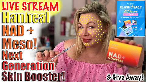 Live Hanheal NAD+ Meso, Next Generation Skin Booster! AceCosm.com code Jessica10 Saves