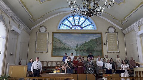 Ангелы в небе Господа славят! Общее пение.