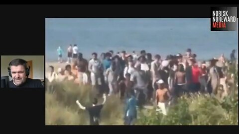 IRELAND: DRUNKEN MOBS, MASS BRAWLING CAUSES CHAOS ON DUBLIN BEACH