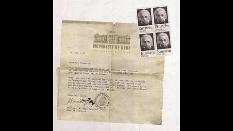 Unbelievable! Einstein REJECTED by University of Bern - The Shocking Letter That Changed History!