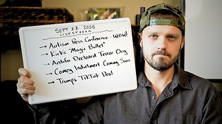 [9.22] Autism Press Conf, Antifa Designated DTO, Kirk's "Magic Bullet", Comey Indictment Coming Soon
