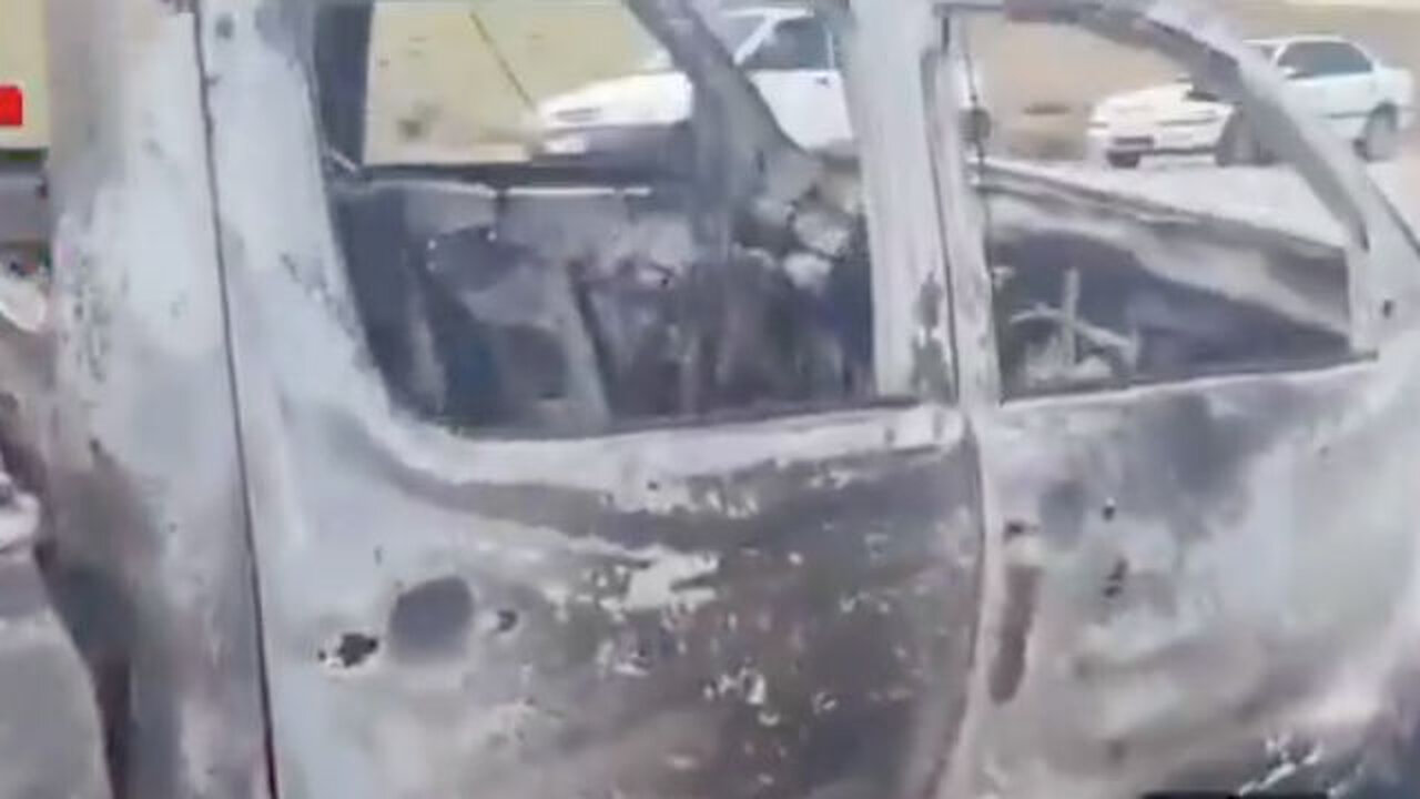 Iran Trojan Horse Vehicle Hunting Downed Pilot Gets Lit Up