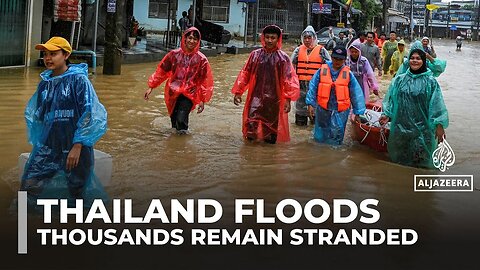 Southern Thailand floods kill dozens, leave thousands stranded