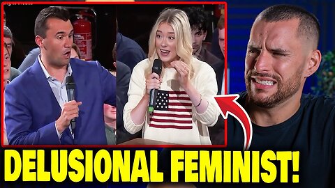 Charlie Kirk Goes HEAD-TO-HEAD with Woke Feminist at Oxford!