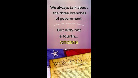 Citizens need more power