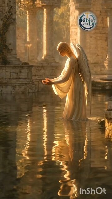 WHY DID THE ANGEL STIR THE HEALING WATERS AT DAWN?#truth #Trinity #jesus #Catholic #mary #joseph#ihs