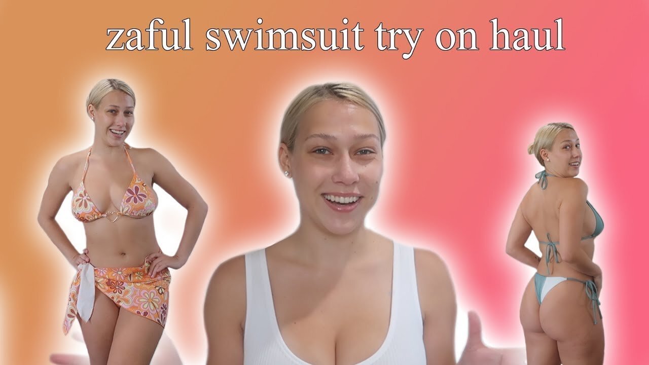 Zaful Swimsuit Try On Haul & Review