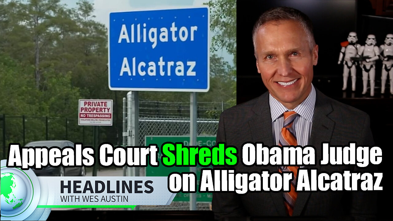 Appeals Court SLAMS Obama Judge Over Alligator Alcatraz