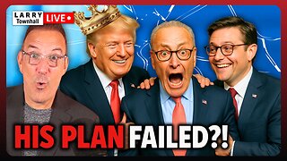 🚨BREAKING: Trump, Johnson STRONG-ARM SCHUMER! Shutdown Ending IMMINENTLY?!