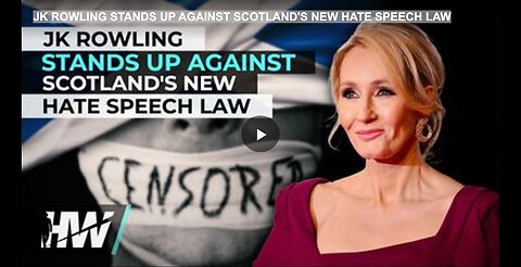 "JK Rowling Challenges Scotland's New Hate Speech Legislation"