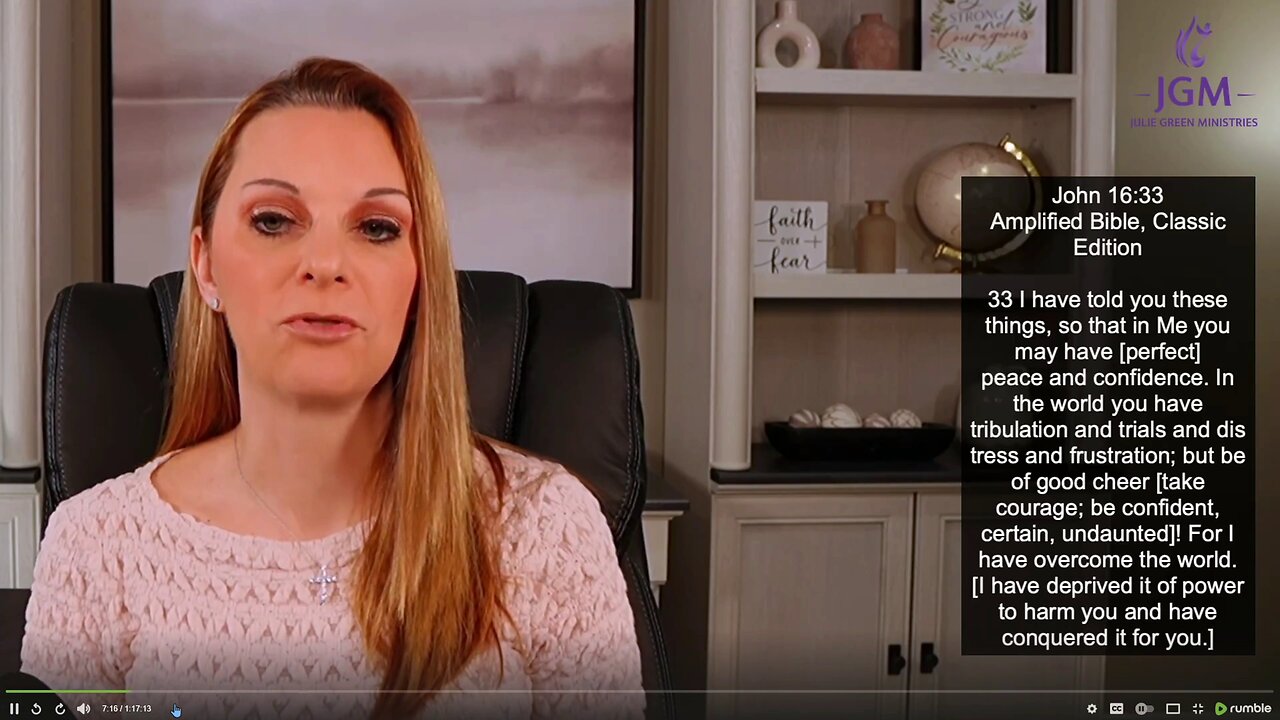 Julie Green is truly unsaved