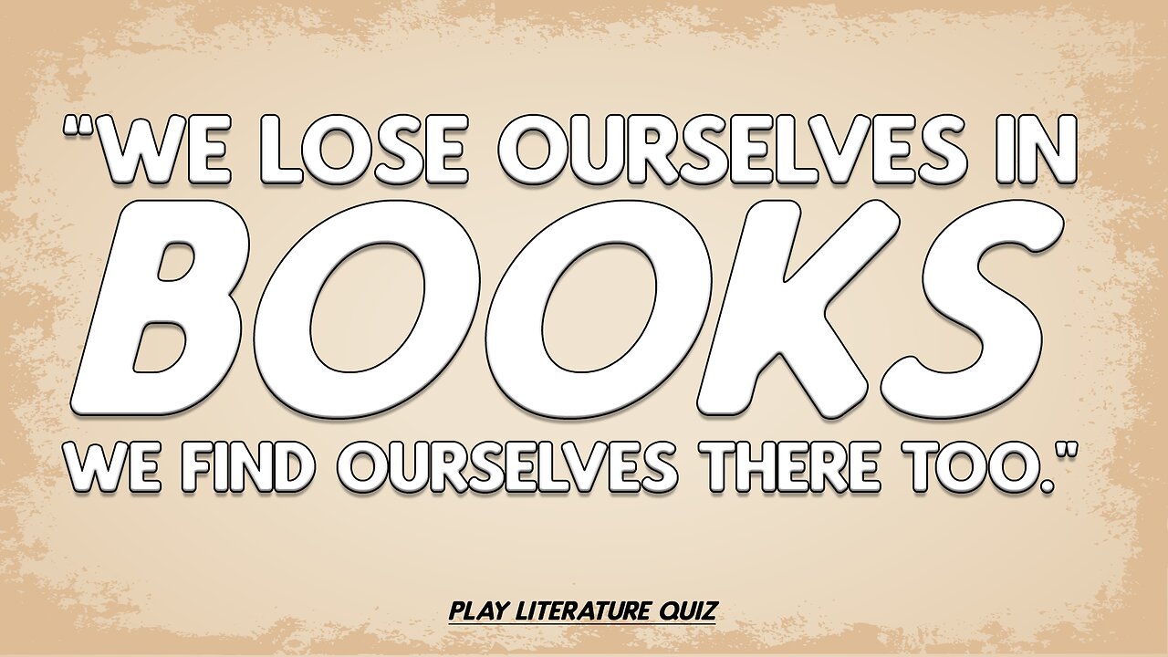 Literature Quiz