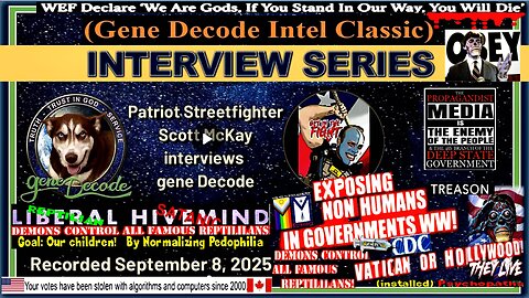 2025-09-08: Patriot Streetfighter Scott McKay Interviews Gene Decode