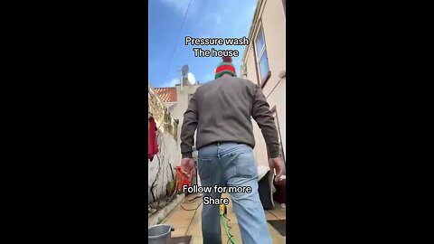 Pressure wash