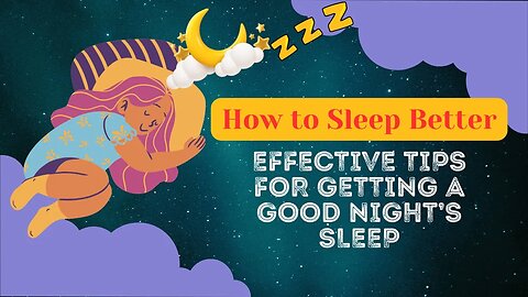 How to Sleep Better: A Quick Guide to Restful Nights