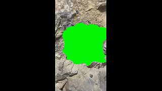 Crystal Hole | Green Screen