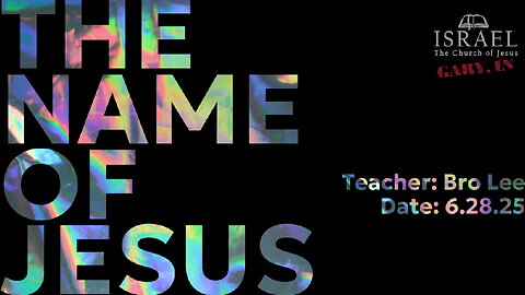 The Name of Jesus