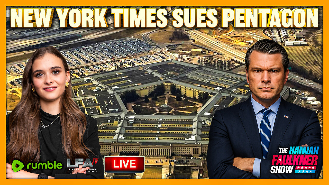 NEW YORK TIMES SUES PENTAGON | LIVE WITH HANNAH FAULKNER 12.4.25 4PM