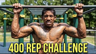 400 Pull Ups And Squats To Start The Day