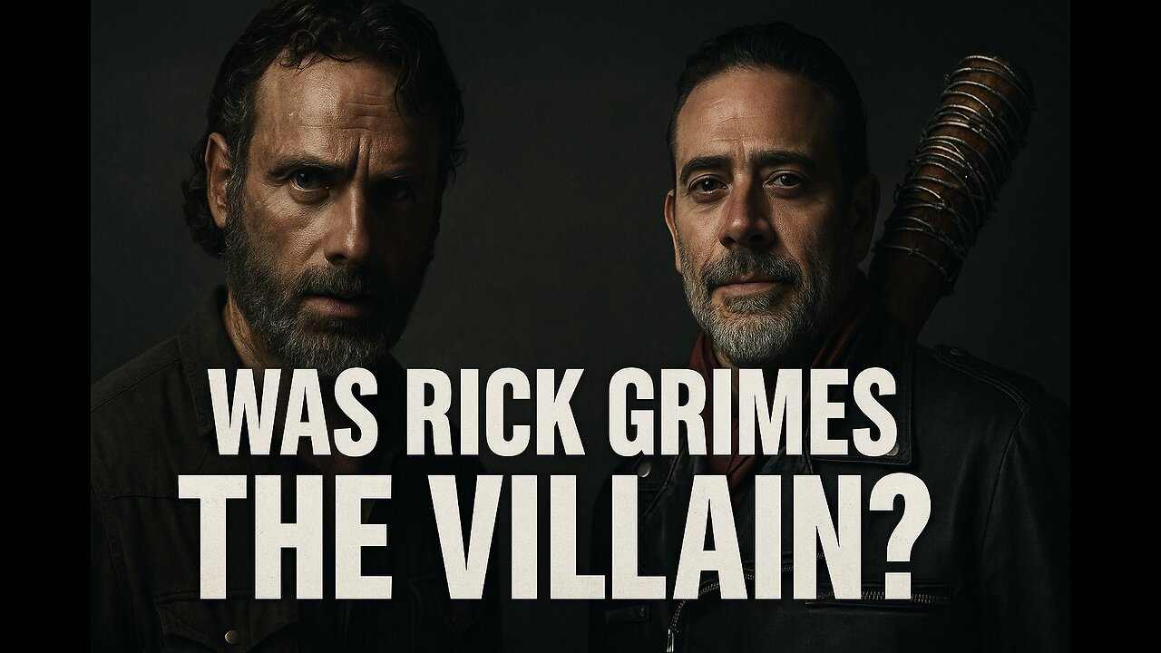 WALKING DEAD: WAS RICK GRIMES ACTUALLY THE VILLAIN?