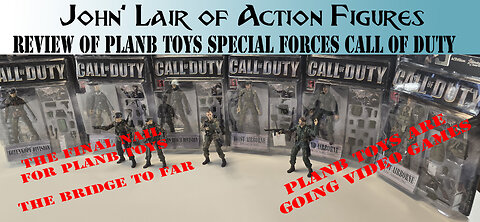 Review of Plan B toys Special Force mission 1 figures from the Call of Duty World War 2