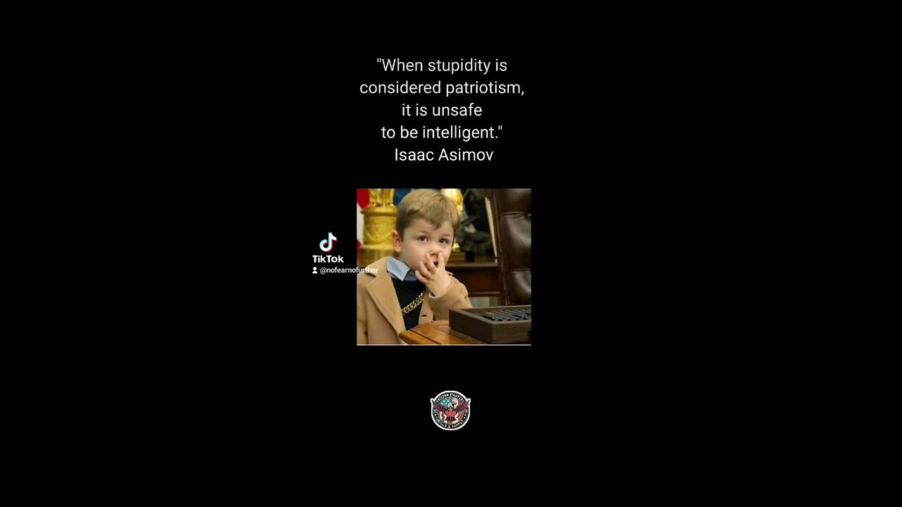 ...when stupidity